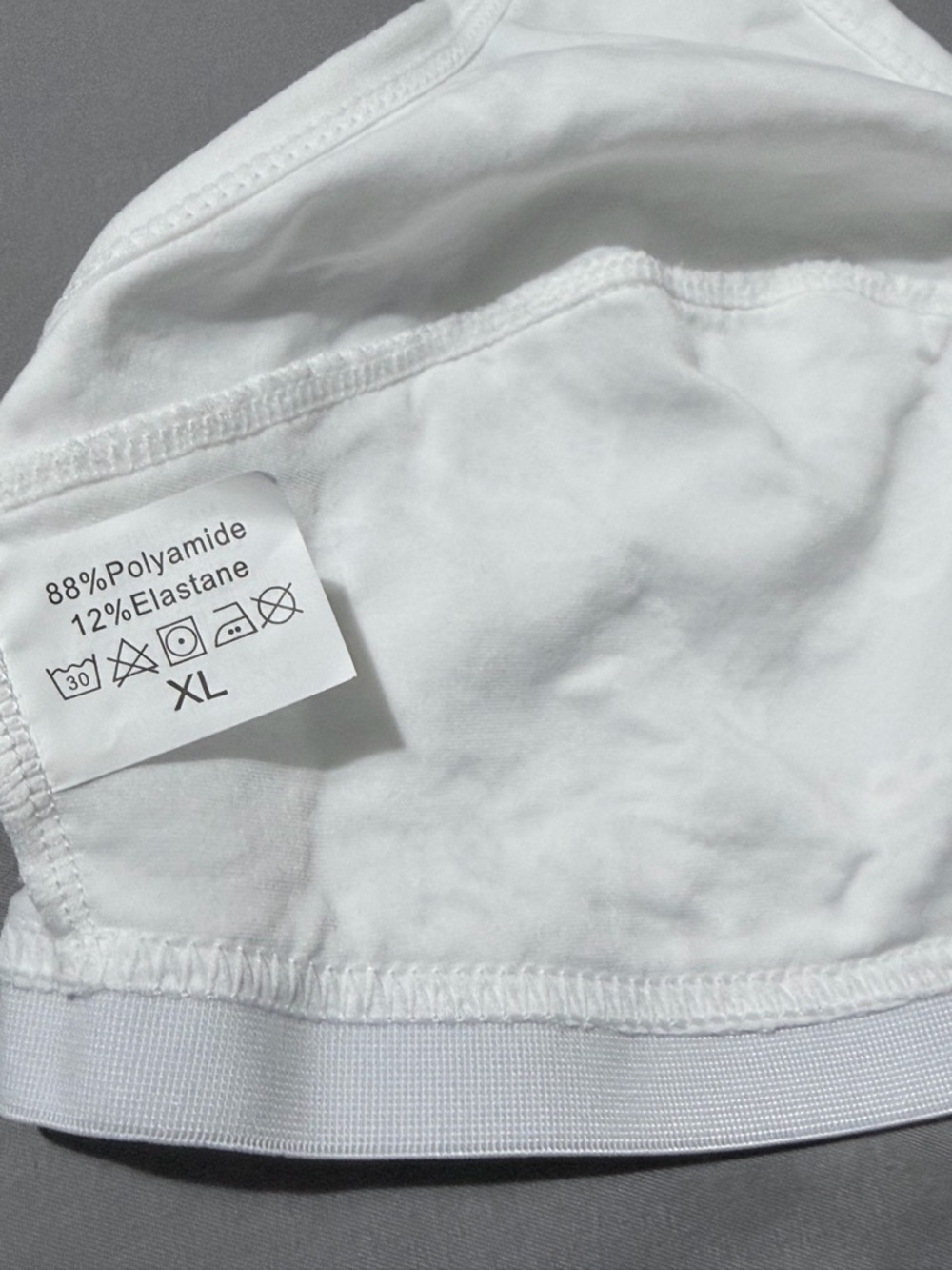 NEW Front-Close Lace Soft Support Bra - White - Picture 9 of 9